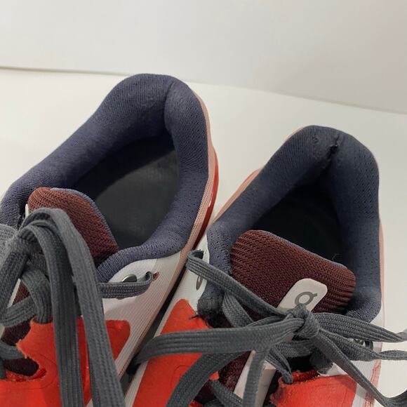 On Running Cloud Stratus Sneakers Shoes Pink White Red Active Gym Women's 8.5 - Picture 4 of 11